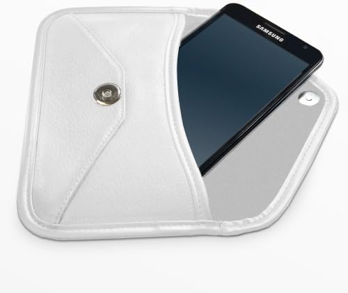 BoxWave Case สำหรับ Apple iPhone 13 - Elite Leather Messenger Pouch, Cange Canes Case Case Case Case Case Case