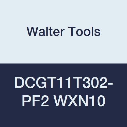เครื่องมือวอลเตอร์ DCGT11T302-PF2 WXN10 Carbide Tiger-TEC INSERT INSERT INSERT เชิงบวกที่สามารถใช้งานได้, 0.008