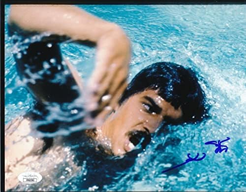 Mark Spitz Olympic Swimming Champ ลงนาม/Auto 8x10 Photo JSA 163388 - ภาพถ่ายโอลิมปิกลายเซ็นต์